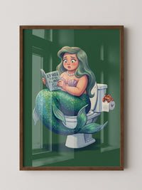 Meerjungfrau Toilette Handbuch