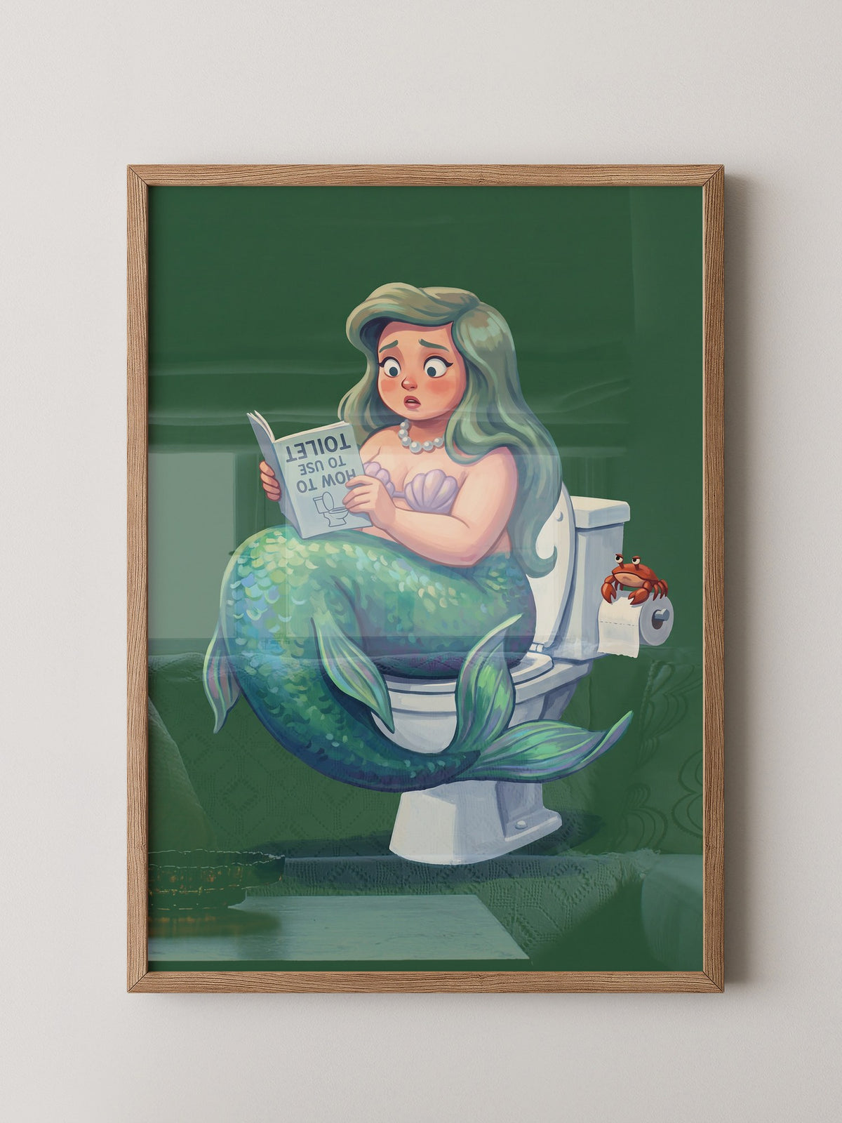 Meerjungfrau Toilette Handbuch