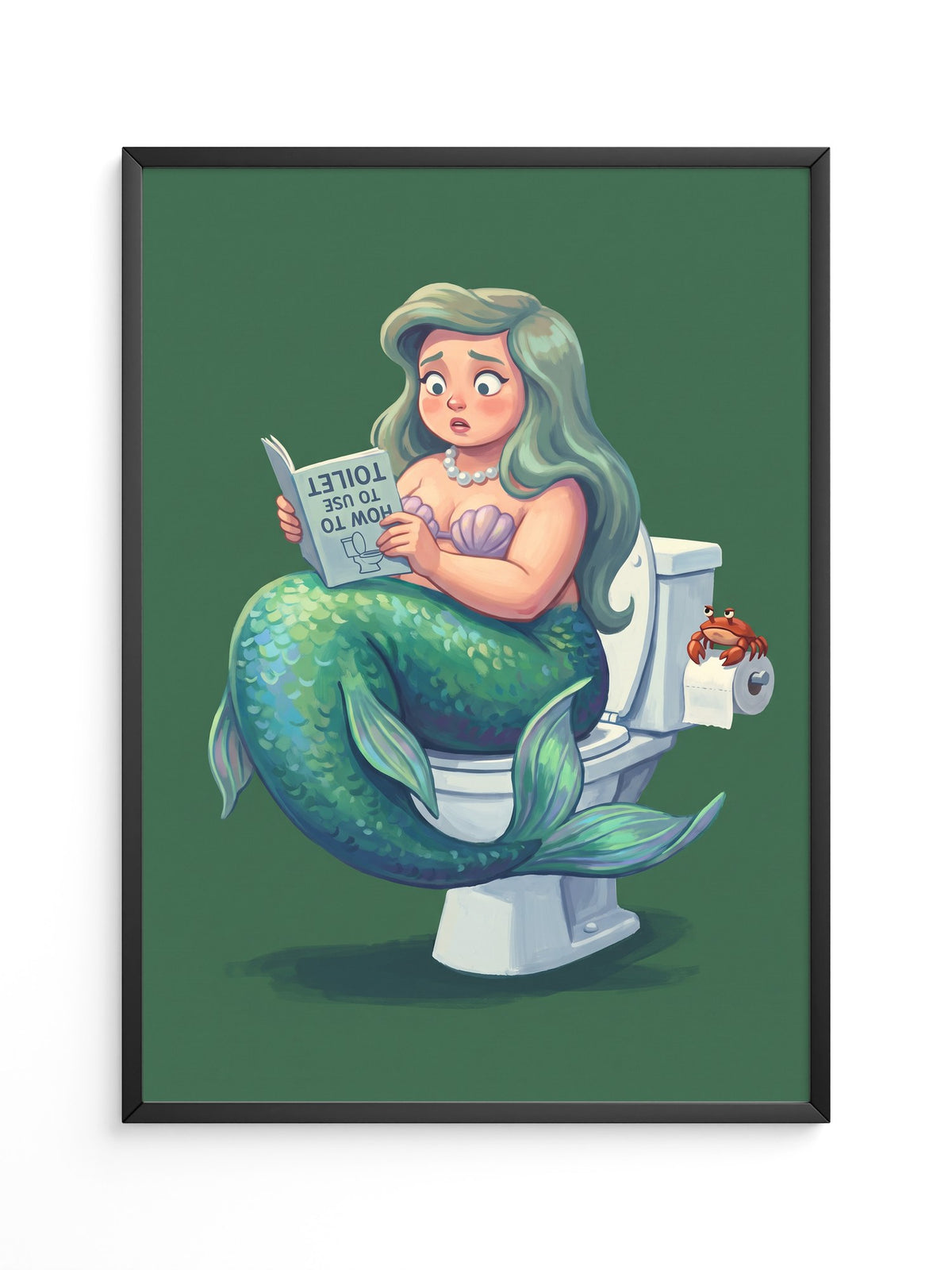 Meerjungfrau Toilette Handbuch