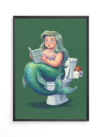 Meerjungfrau Toilette Handbuch