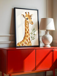 Giraffe Aquarell Sanft