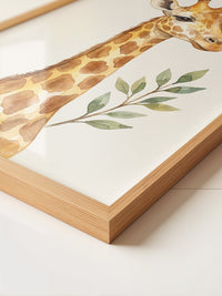 Giraffe Aquarell Sanft