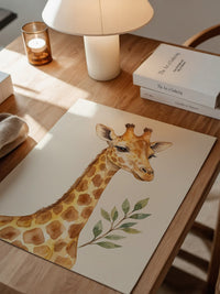 Giraffe Aquarell Sanft
