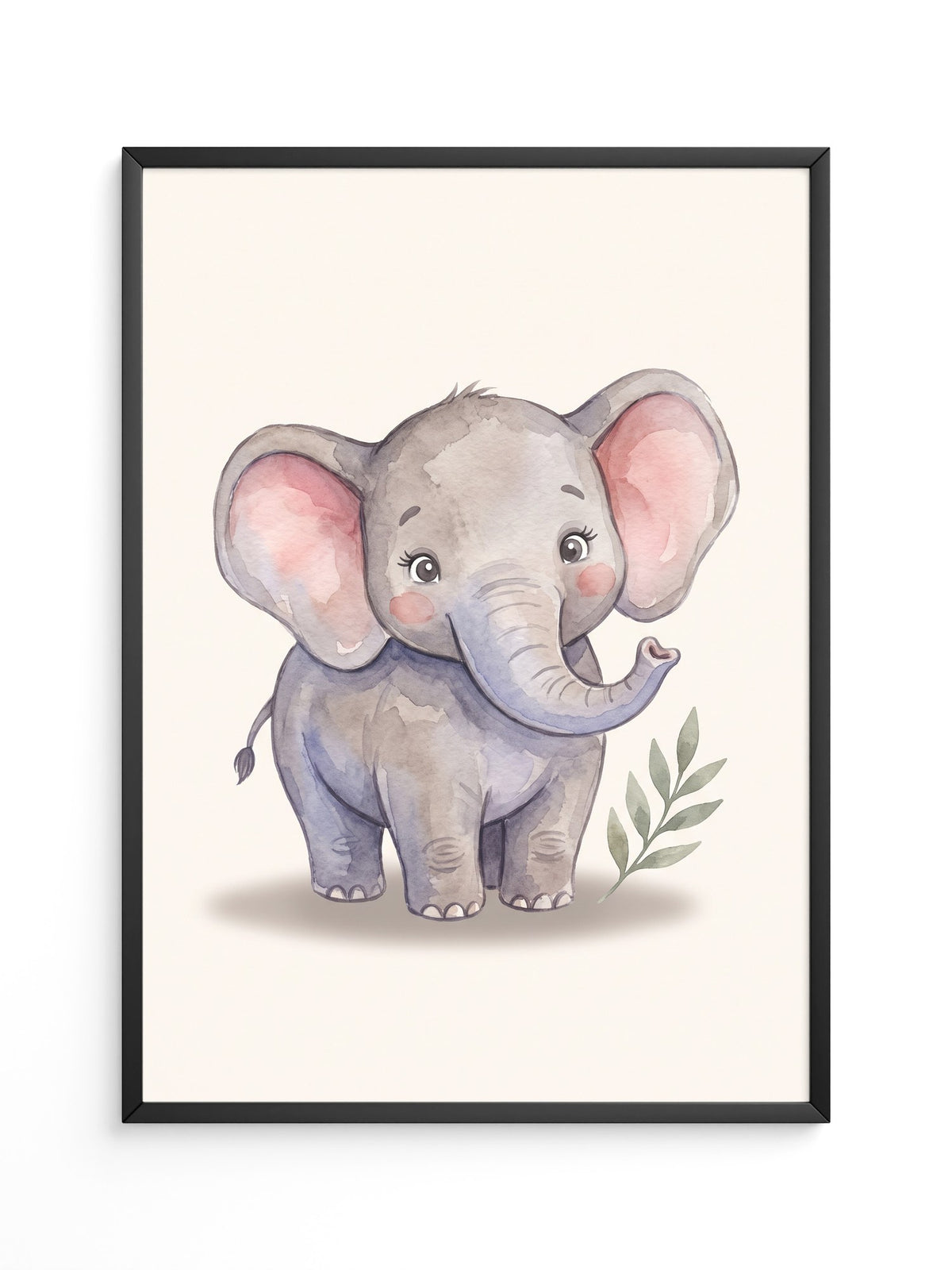 Elefant Aquarell süß