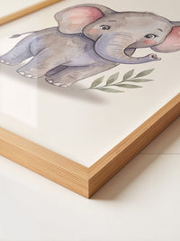 Elefant Aquarell süß