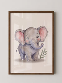 Elefant Aquarell süß
