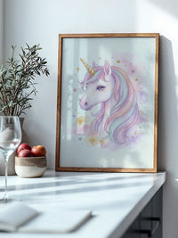 Unicorn Regenbogen Pastellzauber