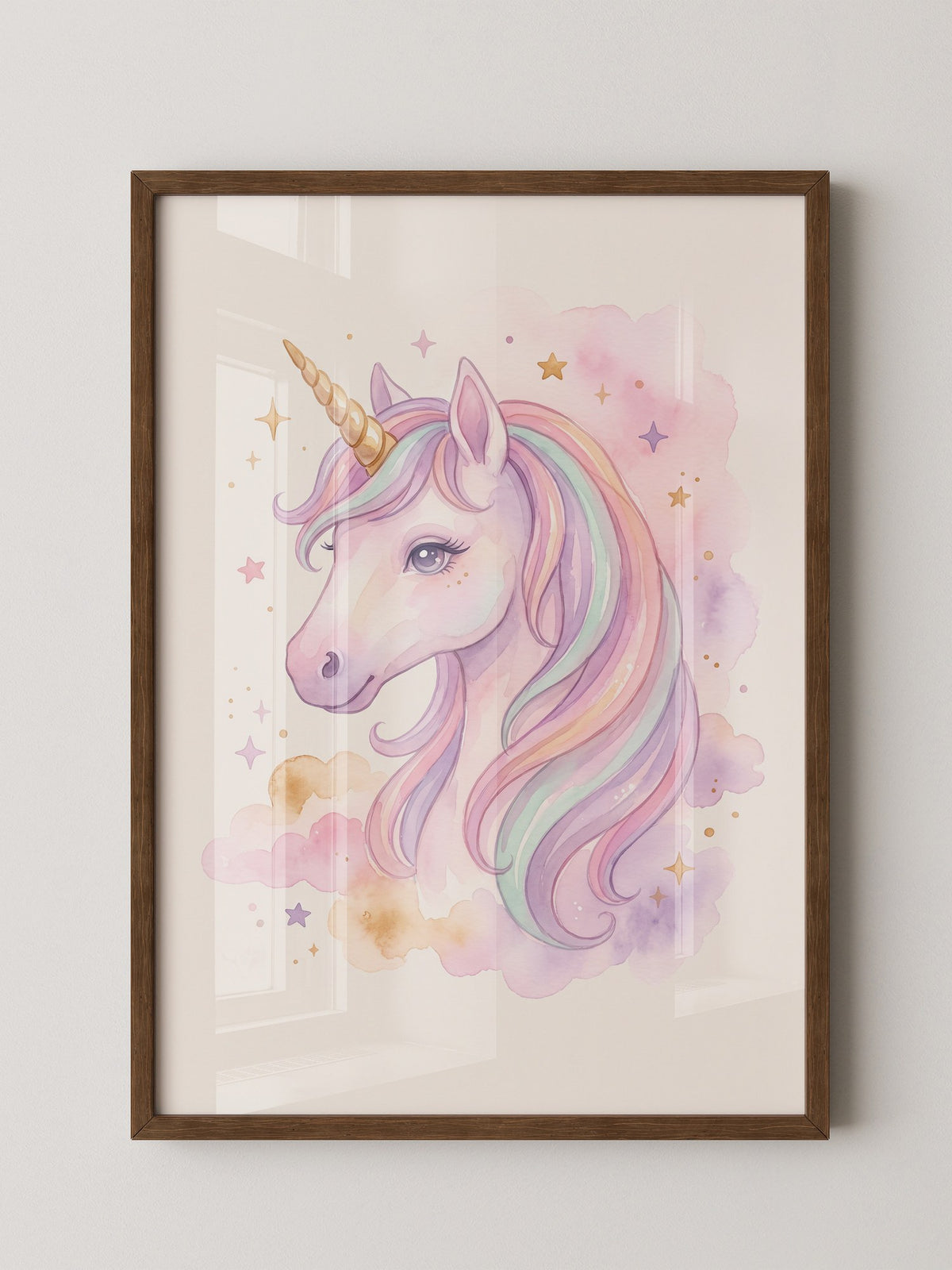 Unicorn Regenbogen Pastellzauber