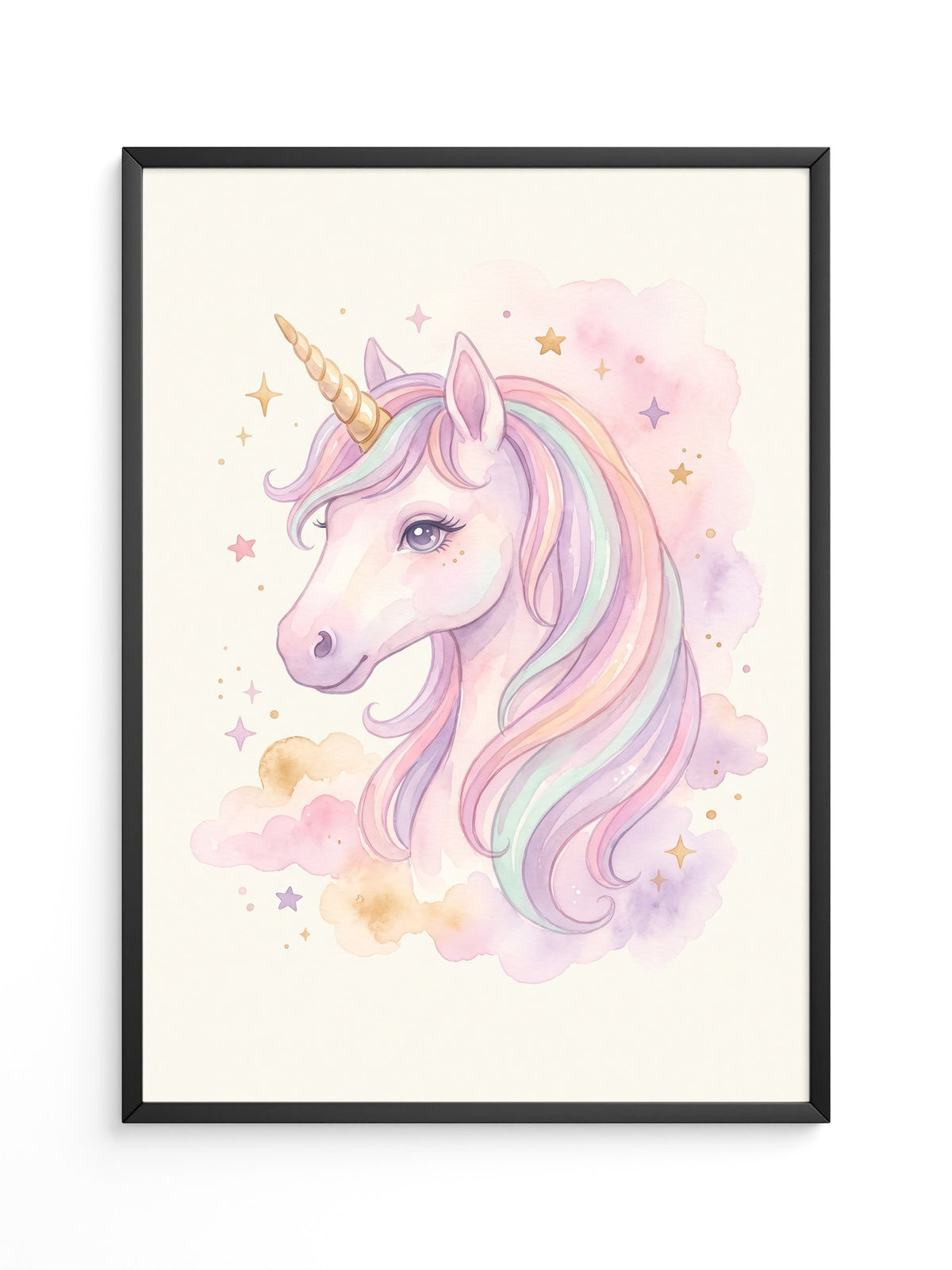 Unicorn Regenbogen Pastellzauber