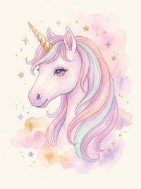 Unicorn Regenbogen Pastellzauber