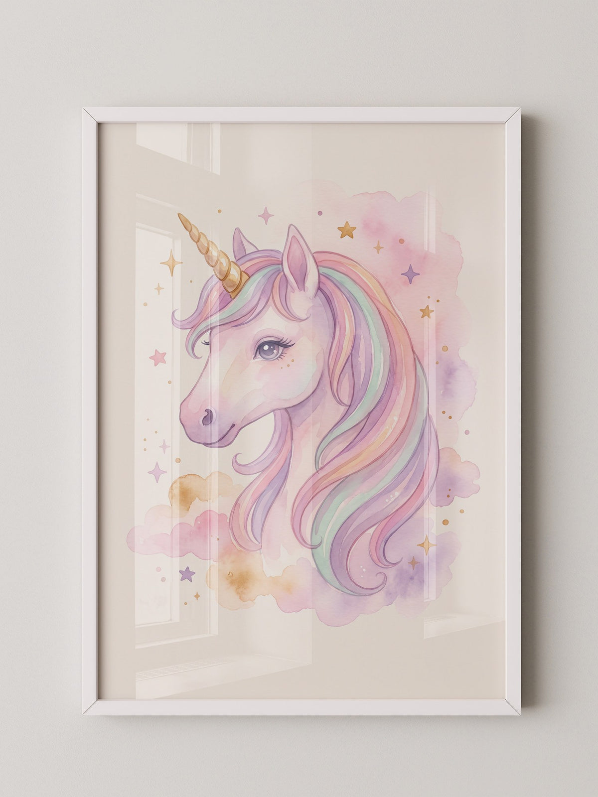Unicorn Regenbogen Pastellzauber