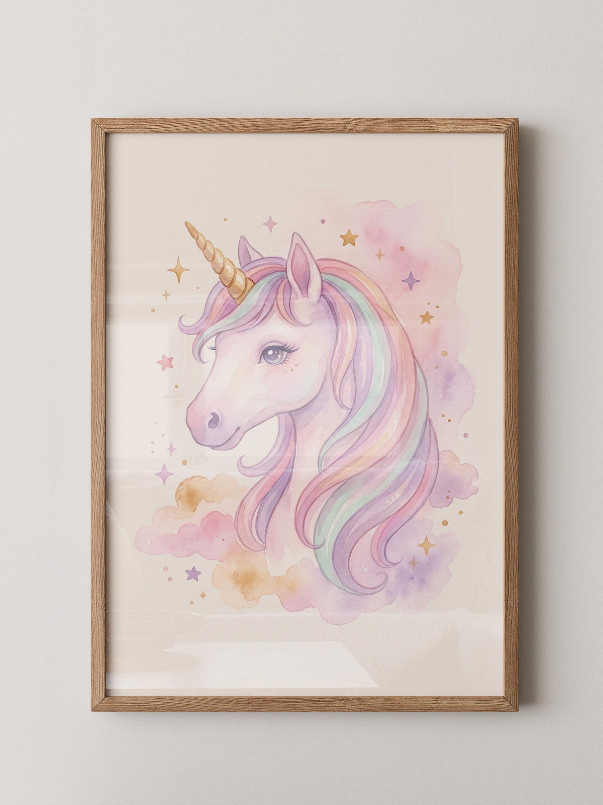 Unicorn Regenbogen Pastellzauber