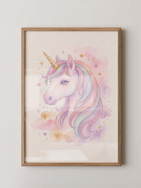Unicorn Regenbogen Pastellzauber