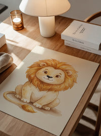 Löwe Niedlich Aquarell