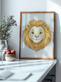 Niedlicher Löwe Aquarell