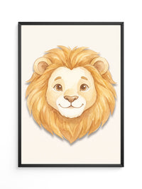 Niedlicher Löwe Aquarell