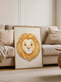 Niedlicher Löwe Aquarell