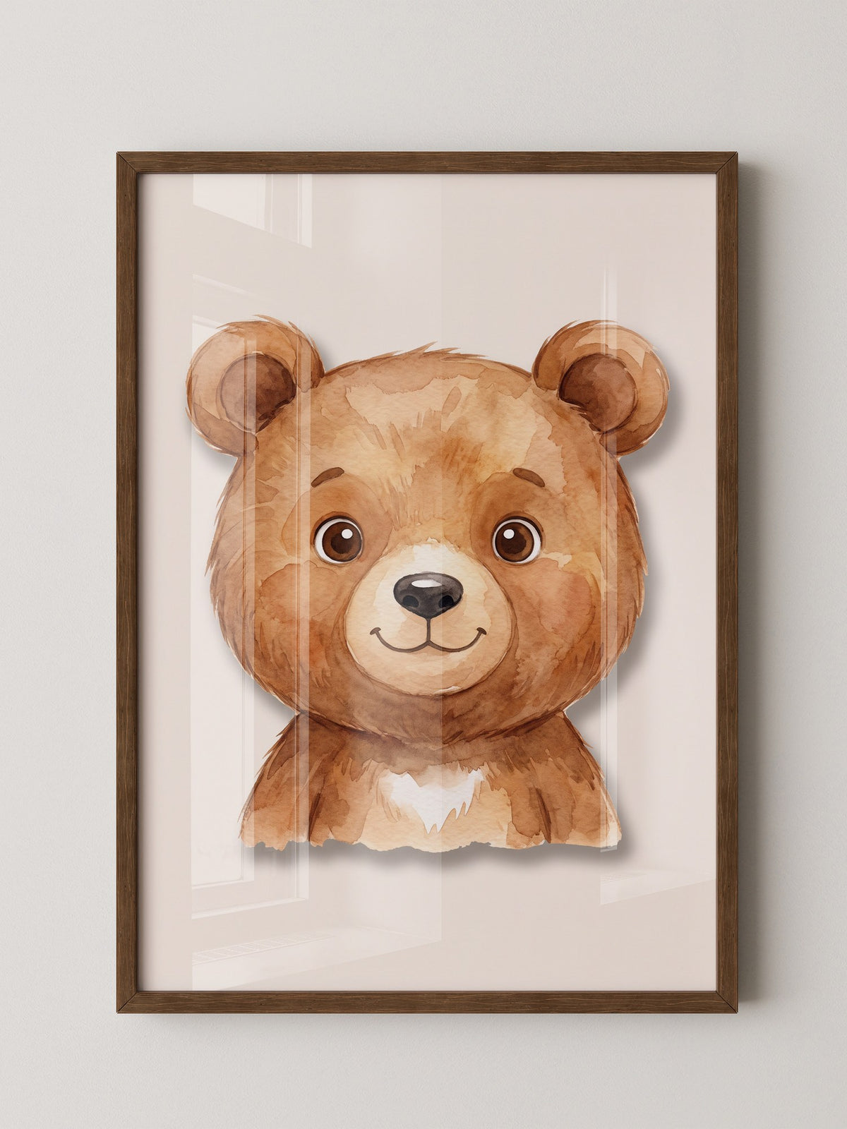 Niedlicher Bär Aquarell