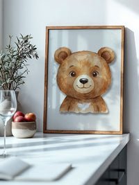 Niedlicher Bär Aquarell