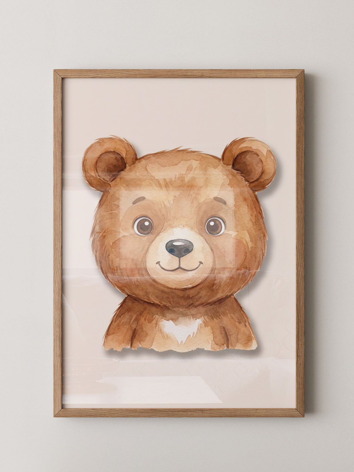 Niedlicher Bär Aquarell