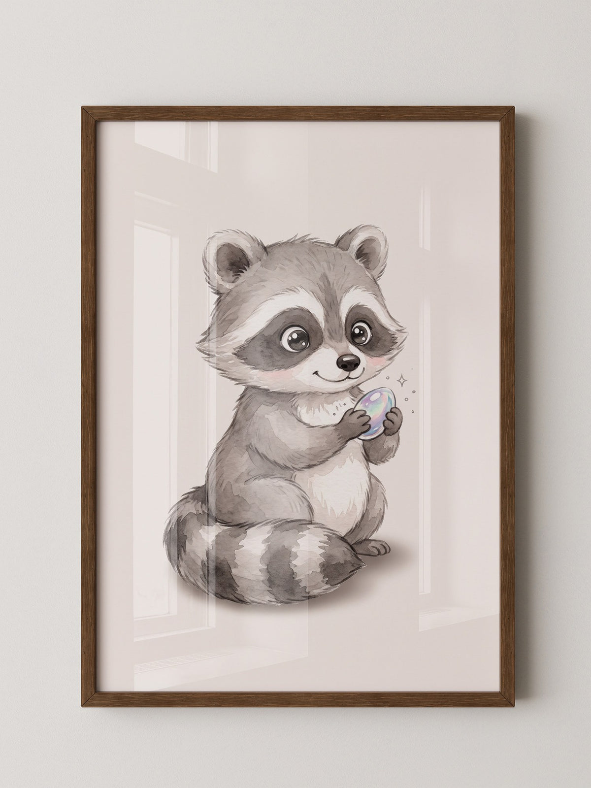Waschbär Zauberstein Magisch