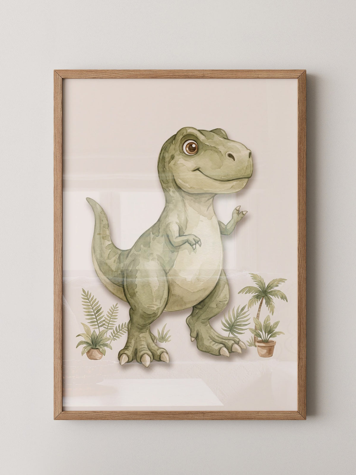 Dinosaurier Aquarell Charmant