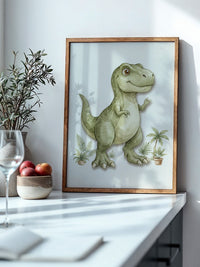 Dinosaurier Aquarell Charmant