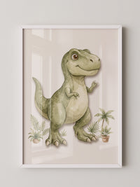 Dinosaurier Aquarell Charmant
