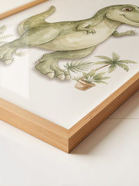 Dinosaurier Aquarell Charmant