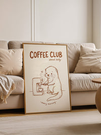 Otter Kaffeezubereitung Herzchen