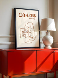 Otter Kaffeezubereitung Herzchen