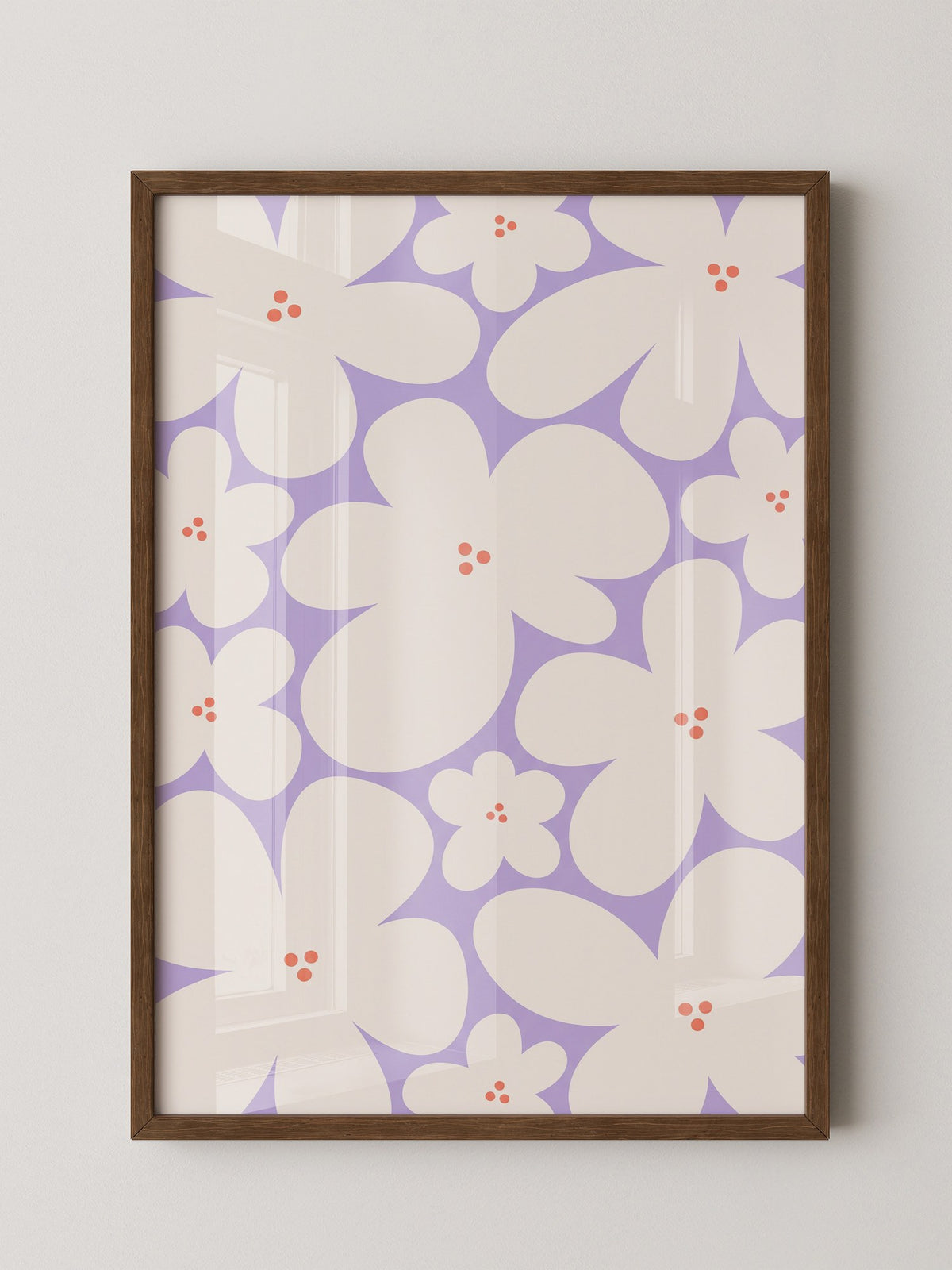 Blumen Pastell Lila