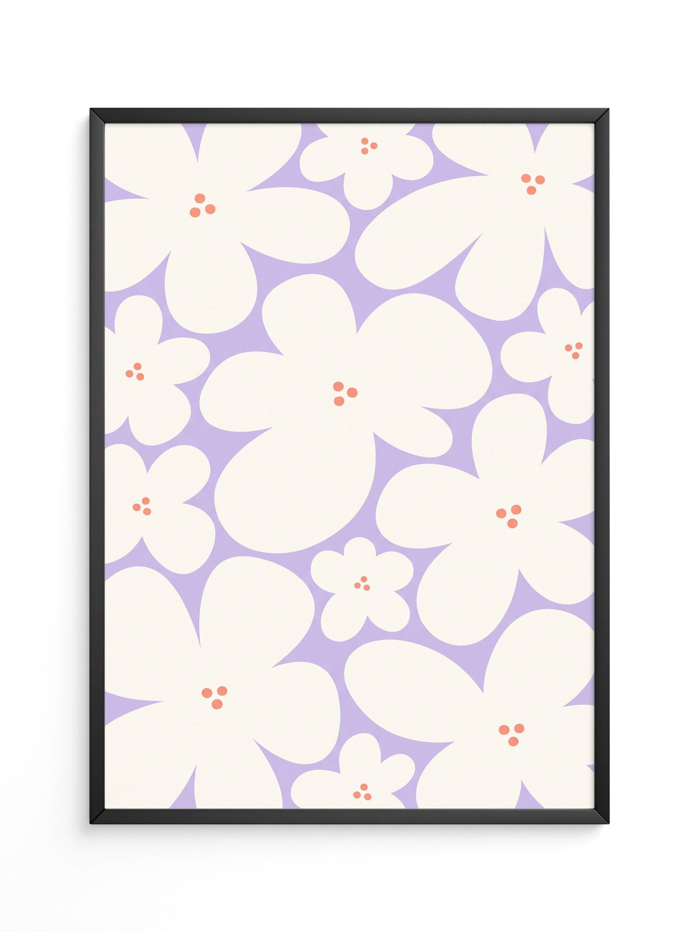Blumen Pastell Lila