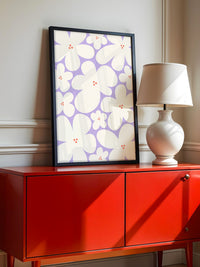 Blumen Pastell Lila