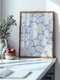 Blumen Pastell Lila