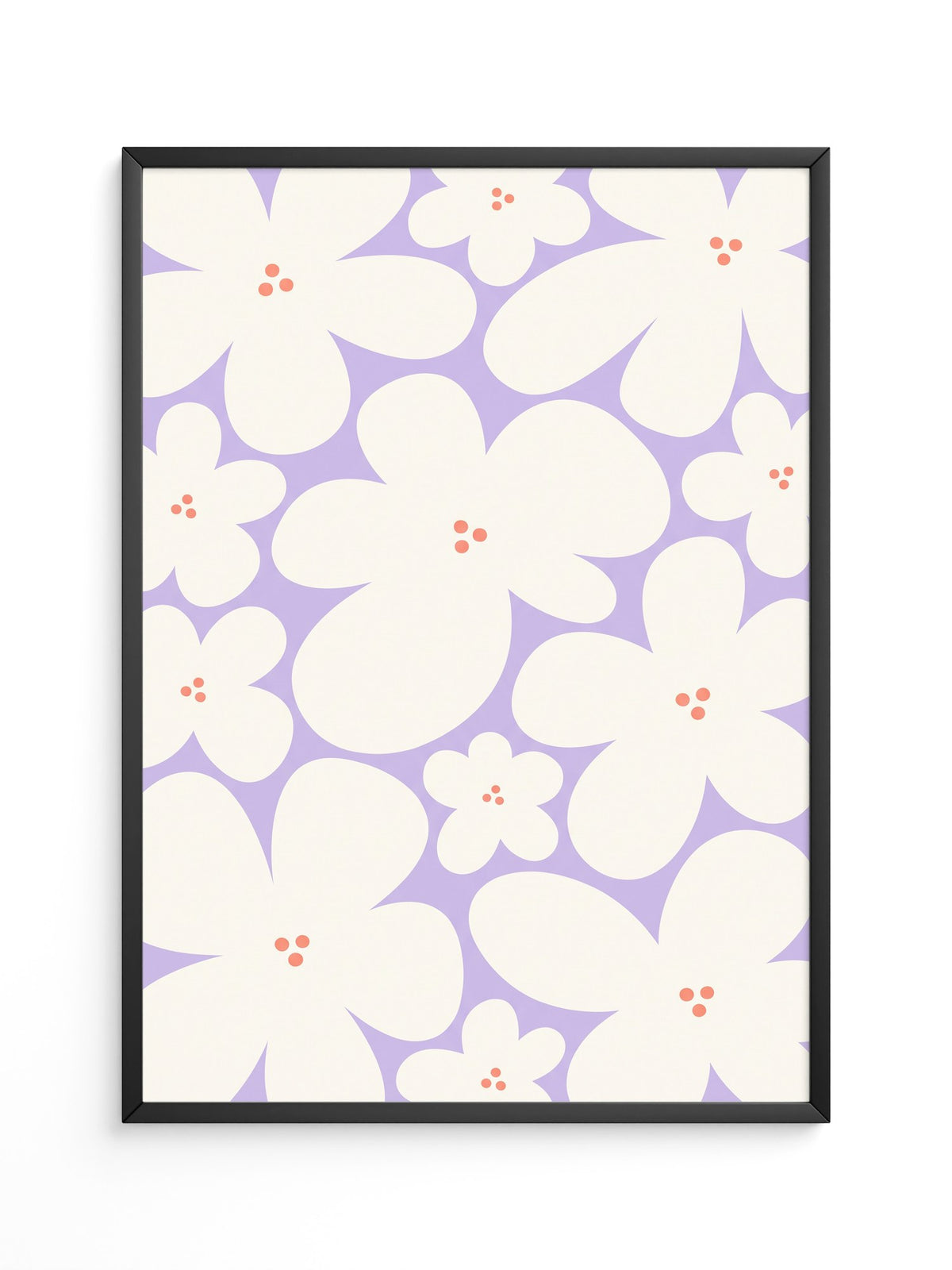 Blumen Pastell Lila