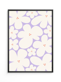 Blumen Pastell Lila