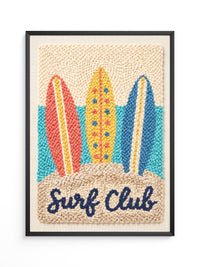 Bunte Surfboards Rétro-Look