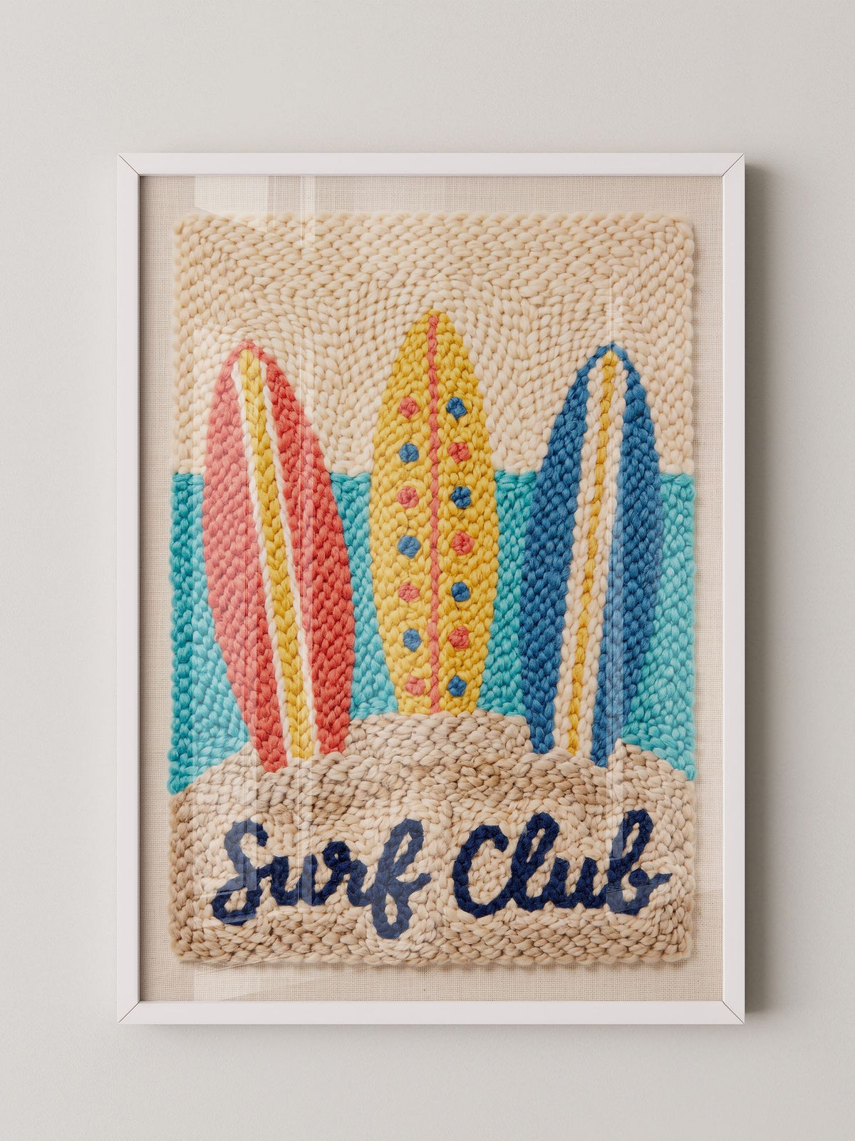 Bunte Surfboards Rétro-Look