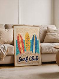 Bunte Surfboards Rétro-Look