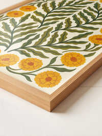 Marigold Blumen Gelb-Ornament