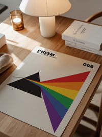 Prisma Regenbogen geometrisch