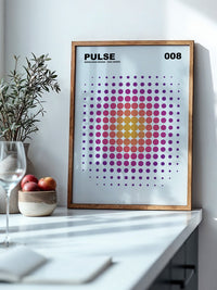 Farbige Pulsierende Kreise
