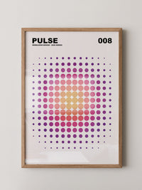 Farbige Pulsierende Kreise