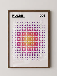 Farbige Pulsierende Kreise