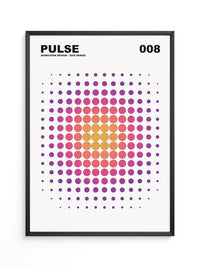 Farbige Pulsierende Kreise