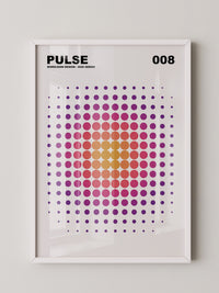 Farbige Pulsierende Kreise