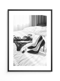 Spitze Pumps und Spitzen-Set