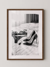 Spitze Pumps und Spitzen-Set