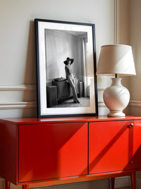 Elegante Frau Retro Chic